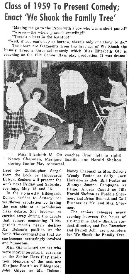 Comedy enacts play article