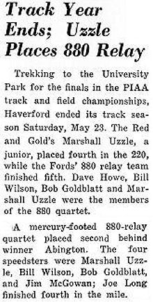 Track year ends article